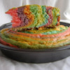 坎迪设计的斑马复活节蛋糕