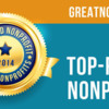 2014 -伟大的非营利组织——徽章