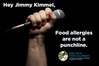 Food Allergy "Joke" on the Emmy Awards Show