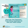 蓝绿色教室提高食物过敏意识:蓝绿色教室提高食物过敏意识