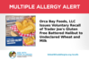 Milk and Wheat Allergy Alert - Trader Joe's Gluten Free Battered Halibut