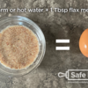 flax-equals-egg:亚麻蛋代替鸡蛋过敏