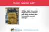 Peanut Allergy Alert: Wilbur Dark Chocolate Triple Covered Malted Milk Balls