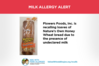 Milk Allergy Alert: Nature's Own Honey Wheat Bread
