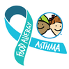 Food Allergies and Asthma Awareness Ribbon