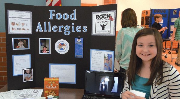 Maci关于食物过敏的学校项目