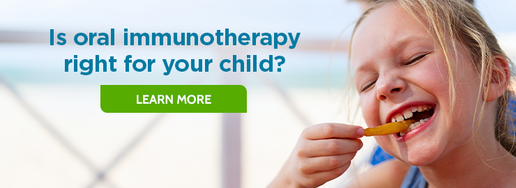 口服免疫疗法（OIT）适合您的孩子吗？学到更多。