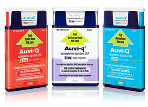 Auvi-Q肾上腺素自动注射器